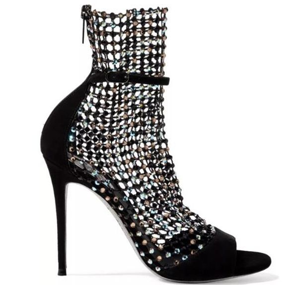 delivery of female leather heels with crystal open-toed heels, roman sandals, one button, size 34-40, Black
delivery of female leather heels with crystal open-toed heels, roman sandals, one button, size 34-40, Black
