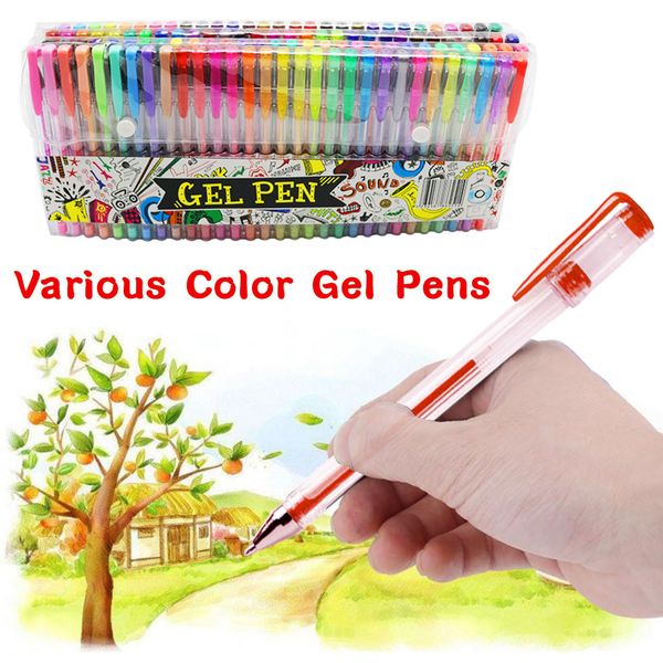 48/100/120 colors gel pens for art drawing roller ball gel pen refill writing stationery office school supplies
48/100/120 colors gel pens for art drawing roller ball gel pen refill writing stationery office school supplies