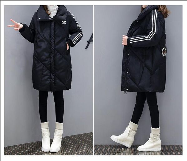 2019 autumn winter hooded jacket women addias parka quilted padded wadded windbreaker male womens jackets and coat parkas overcoat, Black
2019 autumn winter hooded jacket women addias parka quilted padded wadded windbreaker male womens jackets and coat parkas overcoat, Black