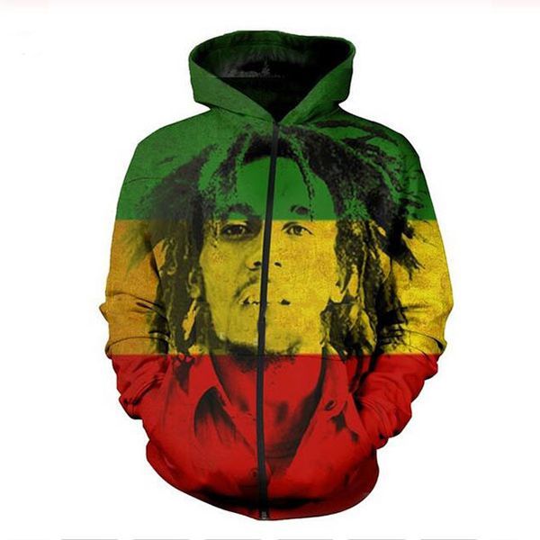 new fashion bob marley 3d print jacket sweatshirts zip up hoodies tracksuit hooded mh017, Black
new fashion bob marley 3d print jacket sweatshirts zip up hoodies tracksuit hooded mh017, Black