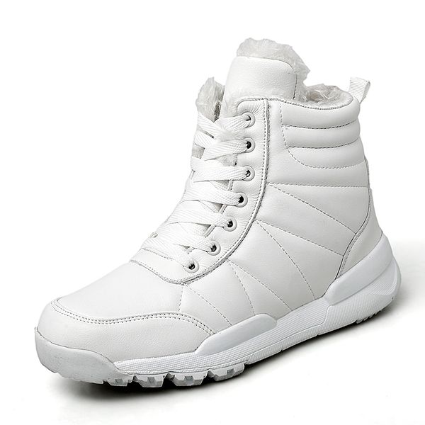cinessd waterproof winter women snow boots quality female botas mujer warm fur white boots lace up shoes botas mujer invierno, Black
cinessd waterproof winter women snow boots quality female botas mujer warm fur white boots lace up shoes botas mujer invierno, Black