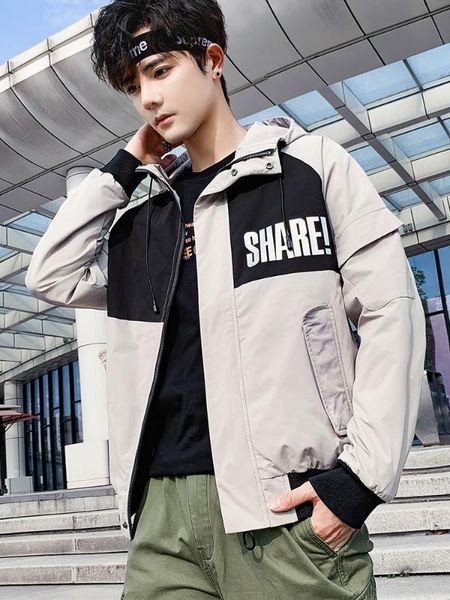 workwear coat men spring and autumn korean-style trend spring 2020 new style casual versatile jacket men's wear on clothes, Black;brown
workwear coat men spring and autumn korean-style trend spring 2020 new style casual versatile jacket men's wear on clothes, Black;brown