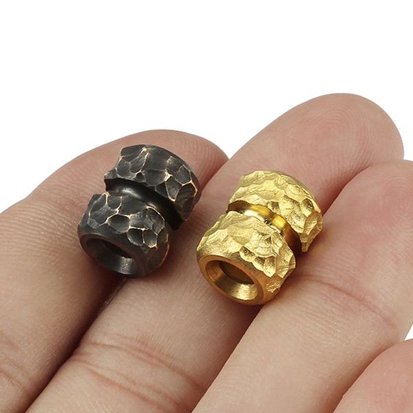 vintage manual brass knife beads crater beads pendant copper paracord beads diy 
vintage manual brass knife beads crater beads pendant copper paracord beads diy