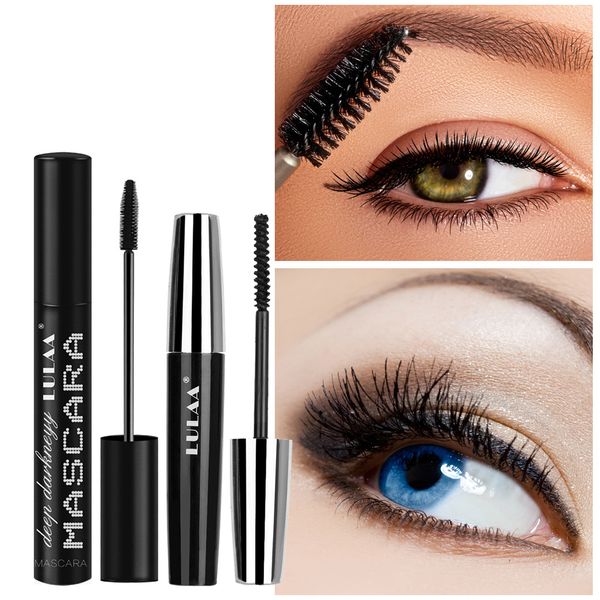 brand thick mascara black cruling long lasting waterproof 4d silk fiber mascara for eye makeup 2pcs in one box
brand thick mascara black cruling long lasting waterproof 4d silk fiber mascara for eye makeup 2pcs in one box