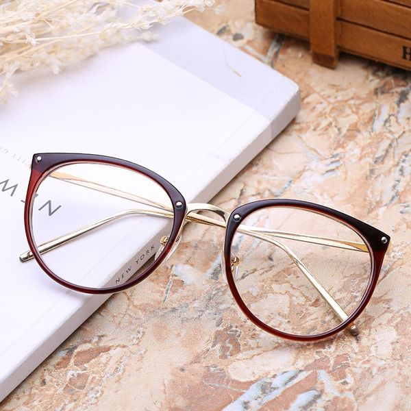 hipster wen yifan plain fashionable men's and women's glasses frame glasses 1601, Silver
hipster wen yifan plain fashionable men's and women's glasses frame glasses 1601, Silver