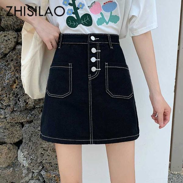 black a-line mini skirt women vintage high waist bodycon denim skirt jean mujer summer 2020 chic casual jupe
black a-line mini skirt women vintage high waist bodycon denim skirt jean mujer summer 2020 chic casual jupe