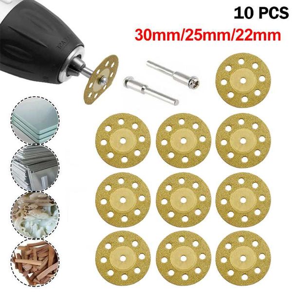 10pcs/set 22/25/30mm mini diamond saw blade silver cutting discs with 2x connecting shank for dremel drill fit rotary tool
10pcs/set 22/25/30mm mini diamond saw blade silver cutting discs with 2x connecting shank for dremel drill fit rotary tool