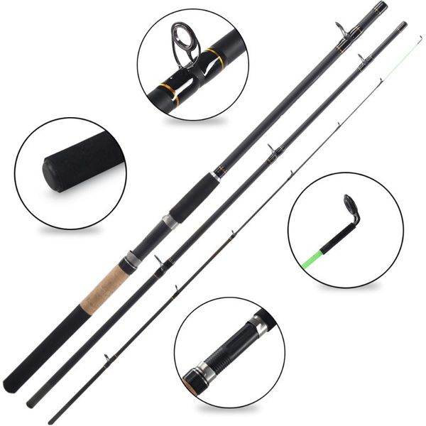 feeder high glass super power 3 sections 2.7m 3.0m 3.3m l m h lure weight 40-120g feeder fishing rod rod
feeder high glass super power 3 sections 2.7m 3.0m 3.3m l m h lure weight 40-120g feeder fishing rod rod