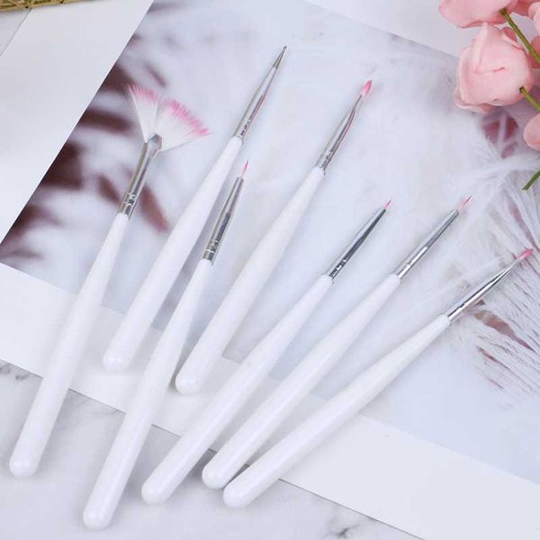 7pcs nail brushes set nail art painting brushes dotting pen manicure brush kit uv gel varnishes tools nails acrylic brush, Yellow
7pcs nail brushes set nail art painting brushes dotting pen manicure brush kit uv gel varnishes tools nails acrylic brush, Yellow