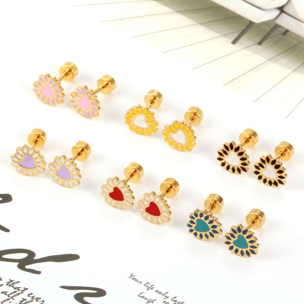 korea dropping oil multicolor heart-shaped stud earrings simple acrylic love geometric earrings for women jewelry gifts, Golden;silver
korea dropping oil multicolor heart-shaped stud earrings simple acrylic love geometric earrings for women jewelry gifts, Golden;silver