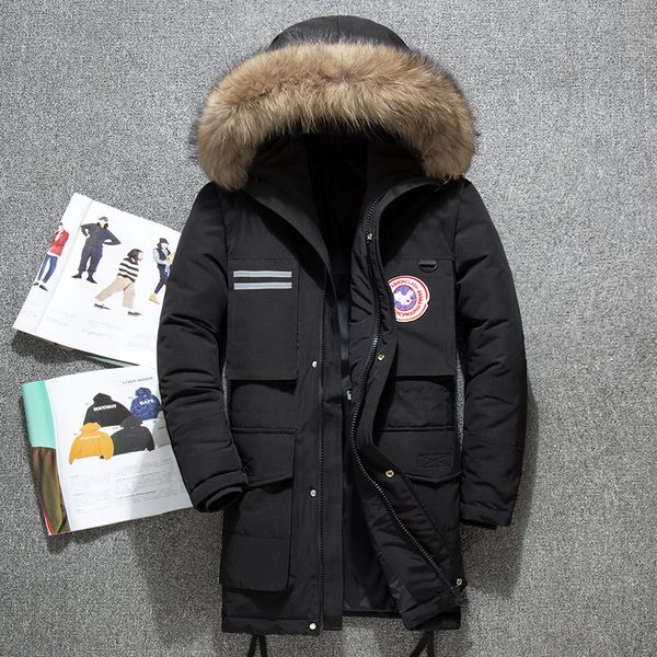 Winter men down jacket boy down coat men winter jacket natural fur m l xxl xxxl, Black
Winter men down jacket boy down coat men winter jacket natural fur m l xxl xxxl, Black