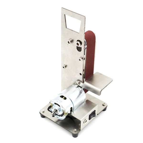 us diy electric mini belt sander fixed-angle sharpener table cutting edge machine angle grinder belt sander wood metal working
us diy electric mini belt sander fixed-angle sharpener table cutting edge machine angle grinder belt sander wood metal working