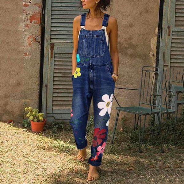 litthing women flower print jeans jumpsuit casual floral printed pocket jeans rompers femme fashion long overalls 2019 autumn, Black;white
litthing women flower print jeans jumpsuit casual floral printed pocket jeans rompers femme fashion long overalls 2019 autumn, Black;white