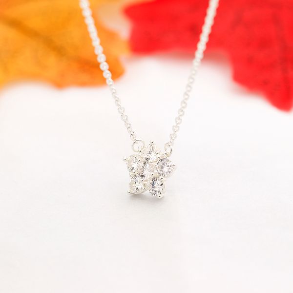 crystal star pendants necklaces women dainty jewelry stainless steel gold color chain chocker necklaces collares mujer, Silver
crystal star pendants necklaces women dainty jewelry stainless steel gold color chain chocker necklaces collares mujer, Silver