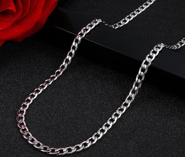 горячая 4 мм 18~24 дюйма мужской мальчик мода из нержавеющей стали серебро снаряженная кубинский цепи ожерелье подарок ювелирных изделий, Silver
горячая 4 мм 18~24 дюйма мужской мальчик мода из нержавеющей стали серебро снаряженная кубинский цепи ожерелье подарок ювелирных изделий, Silver