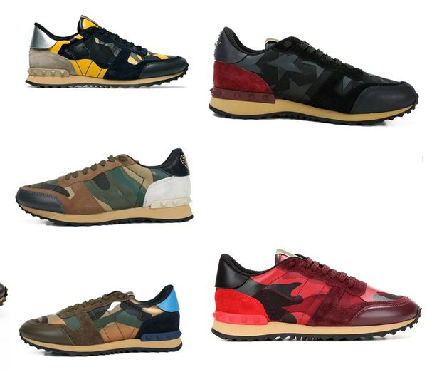 2019 women men casual shoes camouflage genuine leather lace up couple rivets flat shoes, Black
2019 women men casual shoes camouflage genuine leather lace up couple rivets flat shoes, Black