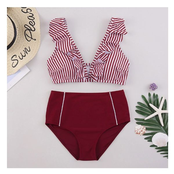 bikini women flounce swimsuit ruffle two piece swimsuit bodysuit monokini separate swimwear bathing suit plus size xxl, White;black
bikini women flounce swimsuit ruffle two piece swimsuit bodysuit monokini separate swimwear bathing suit plus size xxl, White;black