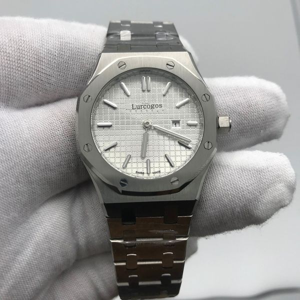 33mm size ladies watch quartz white dial silver stainless steel bracelet oak women watches silver-tone hands and index hou t200409, Slivery;brown
33mm size ladies watch quartz white dial silver stainless steel bracelet oak women watches silver-tone hands and index hou t200409, Slivery;brown