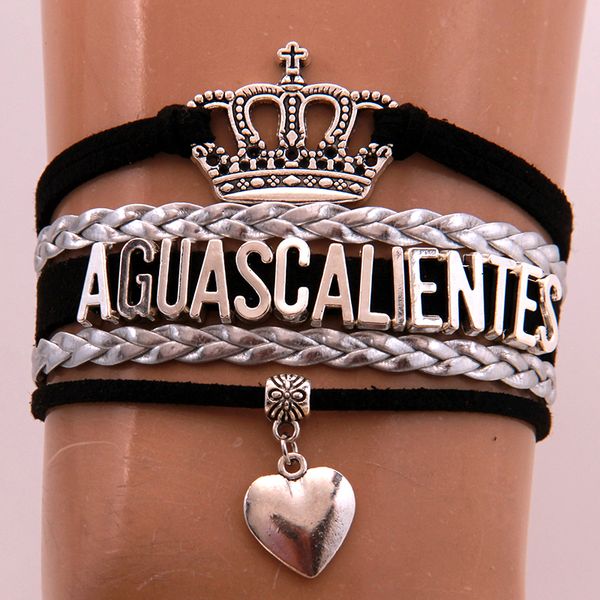 infinity love aguascalientes bracelet bangles heart charm braided leather bracelets jewelry for women men drop shipping, Golden;silver
infinity love aguascalientes bracelet bangles heart charm braided leather bracelets jewelry for women men drop shipping, Golden;silver