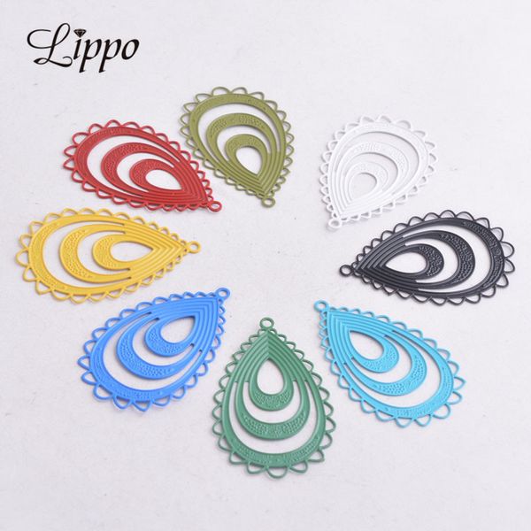 50pcs ab1409 20mm*32mm oval shape charms connector pendants diy earring findings, Bronze;silver
50pcs ab1409 20mm*32mm oval shape charms connector pendants diy earring findings, Bronze;silver
