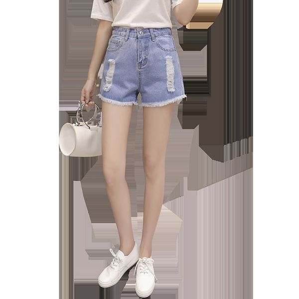 new big size high waist short jeans ripped summer jeans women worn out loose wide leg women pocket zipper edging pants, Blue
new big size high waist short jeans ripped summer jeans women worn out loose wide leg women pocket zipper edging pants, Blue