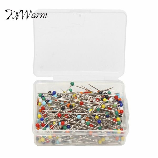 kiwarm 250pcs glass pearlized head pins multicolor white sewing pin for diy sewing crafts accessory, Black
kiwarm 250pcs glass pearlized head pins multicolor white sewing pin for diy sewing crafts accessory, Black