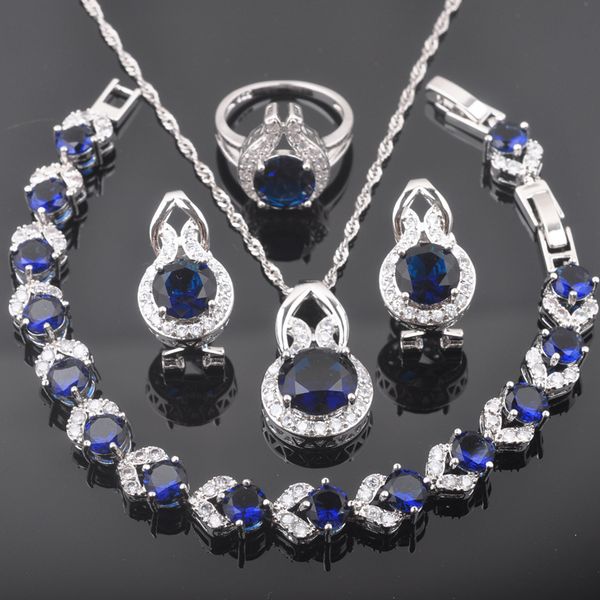 2019 new blue cubic zirconia 925 sterling silver jewelry set women party jewellry pendant/necklace/ring/earrings/bracelet qs0265, Slivery;golden
2019 new blue cubic zirconia 925 sterling silver jewelry set women party jewellry pendant/necklace/ring/earrings/bracelet qs0265, Slivery;golden