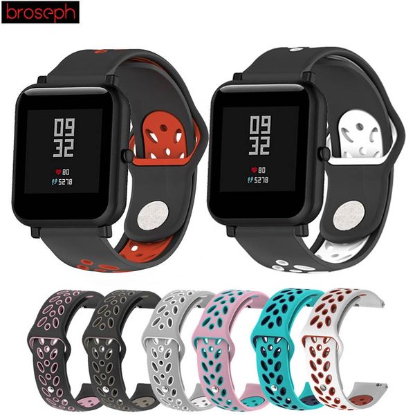 20mm 22mm watch straps for huami amazfit bip soft silicone sport band for samsung sport gear strap smart watch accessories, Black;brown
20mm 22mm watch straps for huami amazfit bip soft silicone sport band for samsung sport gear strap smart watch accessories, Black;brown
