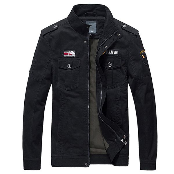 men jacket winter thicken long sleeve chamarra hombre flying jacket embroidery zippered coats jaqueta masculina 2019 new, Black;brown
men jacket winter thicken long sleeve chamarra hombre flying jacket embroidery zippered coats jaqueta masculina 2019 new, Black;brown