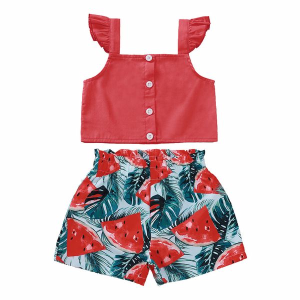 baby's sets baby girls summer red watermelon print pants girl casual cotton cute 2pcs outfit set, White
baby's sets baby girls summer red watermelon print pants girl casual cotton cute 2pcs outfit set, White
