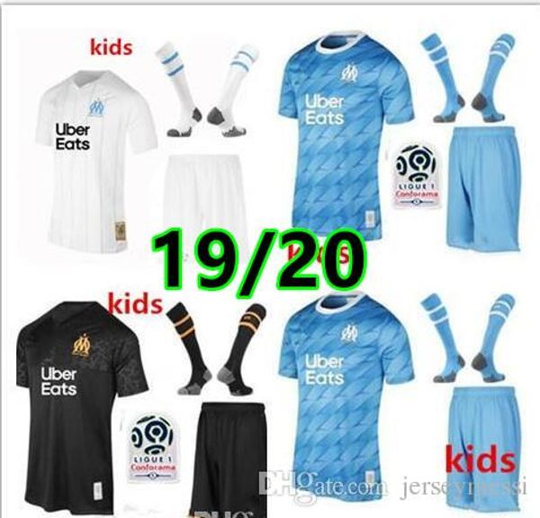 kids 19 20 olympique de marseille soccer jersey kids kit with socks 2019 2020 om marseille balotelli payet thauvin .gustavo football shirts, Black;yellow
kids 19 20 olympique de marseille soccer jersey kids kit with socks 2019 2020 om marseille balotelli payet thauvin .gustavo football shirts, Black;yellow