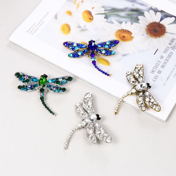 weimanjingdian brand assorted colors crystal rhinestones large dragonfly brooch pins for women coat, Gray
weimanjingdian brand assorted colors crystal rhinestones large dragonfly brooch pins for women coat, Gray