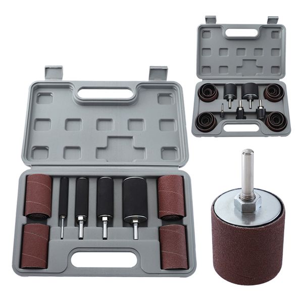 sanding drum with case 20pcs/25pcs sanding belts #80 #120 sandpaper for engraving polishing rotary tool
sanding drum with case 20pcs/25pcs sanding belts #80 #120 sandpaper for engraving polishing rotary tool