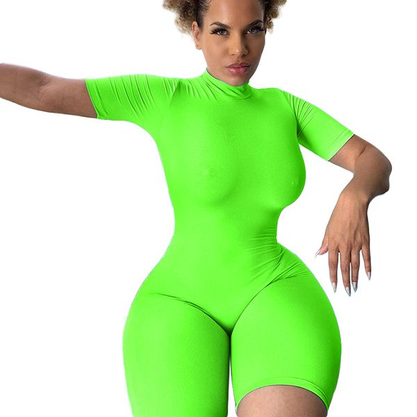 women's 1 piece catsuit jumpsuit high neck short sleeve back zipper bodycon rompers shorts clubwear jogging suits, Black;white
women's 1 piece catsuit jumpsuit high neck short sleeve back zipper bodycon rompers shorts clubwear jogging suits, Black;white