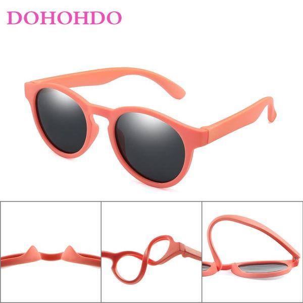 dohohdo colorful flexible kids sunglasses polarized boys girls round sun glasses child baby eyewear silicone eyeglasses uv400 kbaqi, Blue
dohohdo colorful flexible kids sunglasses polarized boys girls round sun glasses child baby eyewear silicone eyeglasses uv400 kbaqi, Blue