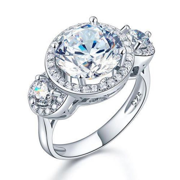 exquisite women wedding rings three-stone 925 sterling silver promise engagement ring vintage victorian art deco 3.5 ct, Slivery;golden
exquisite women wedding rings three-stone 925 sterling silver promise engagement ring vintage victorian art deco 3.5 ct, Slivery;golden