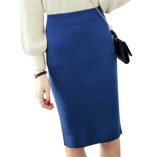 newly autumn winter women knitted pencil skirts stretch high waist knee length slim office lady bodycon long skirt vk-ing, Black
newly autumn winter women knitted pencil skirts stretch high waist knee length slim office lady bodycon long skirt vk-ing, Black