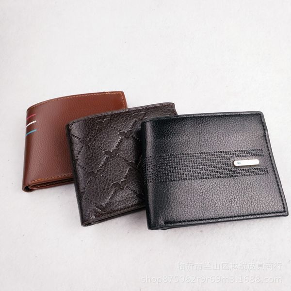 men new style pu leather business wallet change wallet korean-style fashion wear-resistant multi-functional multi-style currentl, Black
men new style pu leather business wallet change wallet korean-style fashion wear-resistant multi-functional multi-style currentl, Black