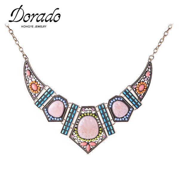 resin pendant statement necklaces for women gold color bohemia punk ethnic female choker necklace fashion jewelry collier femme, Golden;silver
resin pendant statement necklaces for women gold color bohemia punk ethnic female choker necklace fashion jewelry collier femme, Golden;silver
