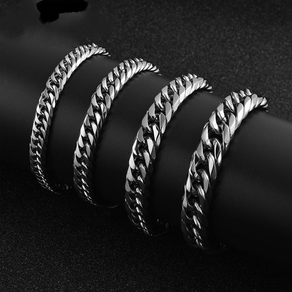 the more polished stainless steel link bracelet for men good quality man man cuban hand chain bracelets chain snap jewelry wholesale, Golden;silver
the more polished stainless steel link bracelet for men good quality man man cuban hand chain bracelets chain snap jewelry wholesale, Golden;silver
