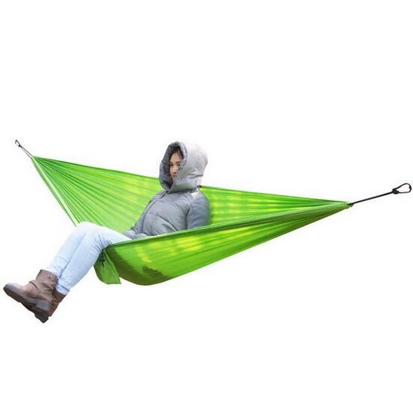 outdoor leisure double hammock, camping tree tents, ultra-light parachute cloth camping tents
outdoor leisure double hammock, camping tree tents, ultra-light parachute cloth camping tents