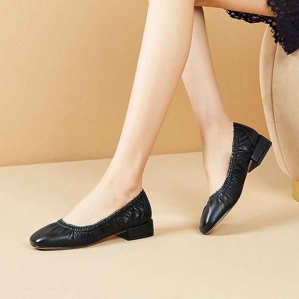 casual college style comfortable square toe pumps fashion pleated black apricot yellow low heel thick women's shoes big size
casual college style comfortable square toe pumps fashion pleated black apricot yellow low heel thick women's shoes big size