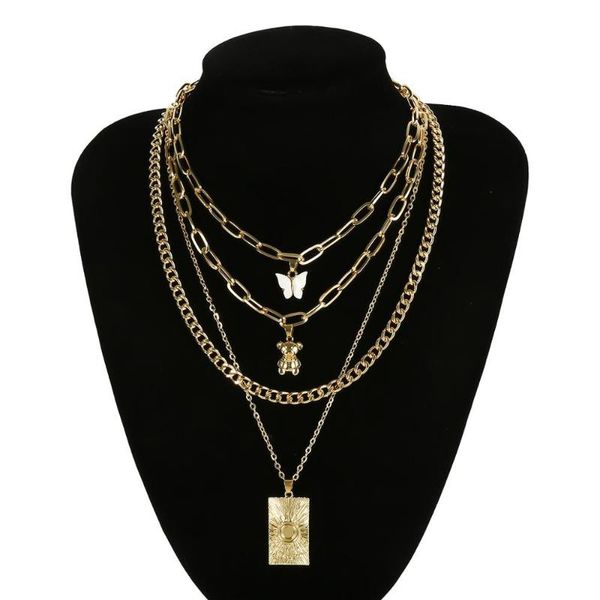 vintage multilayer crystal pendant necklace women gold color beads maiden temperament bear butterfly choker necklaces jewelry ne, Golden;silver
vintage multilayer crystal pendant necklace women gold color beads maiden temperament bear butterfly choker necklaces jewelry ne, Golden;silver