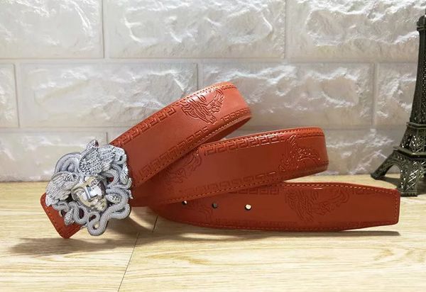 2019 classic black luxury ceinture designer belts fashion big bead buckle belt mens womens, Black;brown
2019 classic black luxury ceinture designer belts fashion big bead buckle belt mens womens, Black;brown