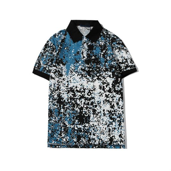 2020 new arrival men's polo short sleeve designer for summer brand with pattern print men's polo contrast color clothing high qual, White;black
2020 new arrival men's polo short sleeve designer for summer brand with pattern print men's polo contrast color clothing high qual, White;black