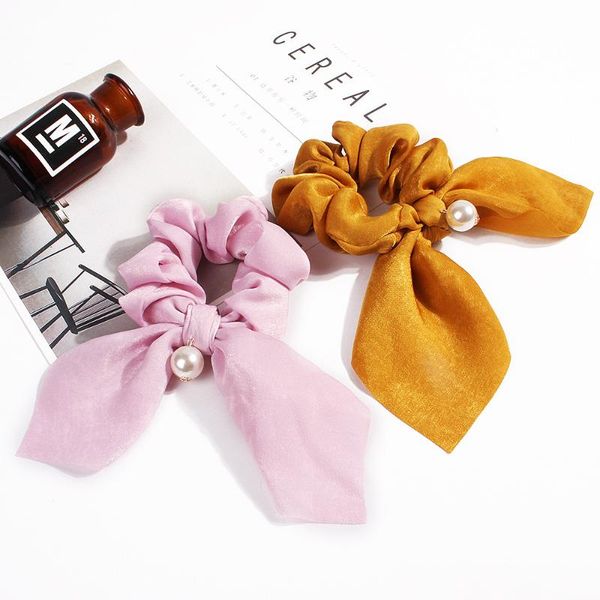 new women solid color elastic hair bands sweet pearls ribbon bow scrunchie girls hair accessories headband rope
new women solid color elastic hair bands sweet pearls ribbon bow scrunchie girls hair accessories headband rope