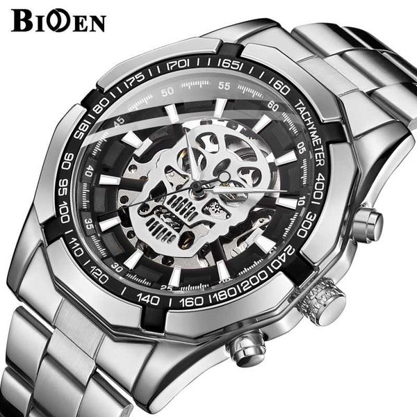 mens watches fashion men skull skeleton mechanical automatic self wind watch stainless steel skull dial wristwatch, Slivery;brown
mens watches fashion men skull skeleton mechanical automatic self wind watch stainless steel skull dial wristwatch, Slivery;brown