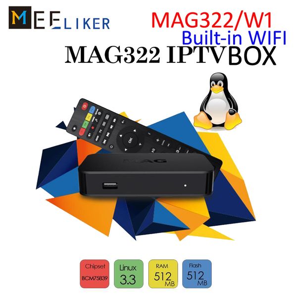 New mag322 w1 build in wifi linux 3 3 o mag 322 w1 h 265 hd mart media treaming iptv box mag322w1 mag254
New mag322 w1 build in wifi linux 3 3 o mag 322 w1 h 265 hd mart media treaming iptv box mag322w1 mag254