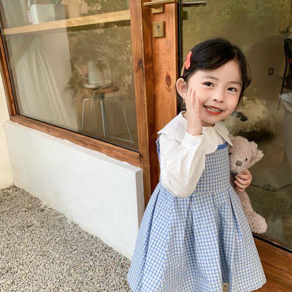spring new childrens clothing korean camisole dress children lady princess plaid suspender skirt, Red;yellow
spring new childrens clothing korean camisole dress children lady princess plaid suspender skirt, Red;yellow