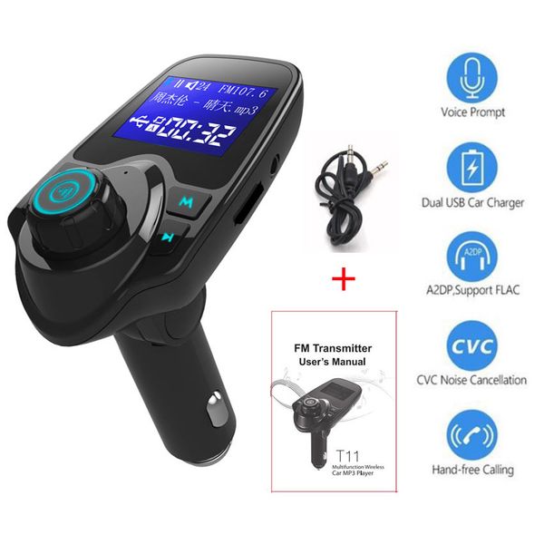 car bluetooth aux speakerphone fm transmitter mini bluetooth mp3 handscall play music lossless sound quality support tf
car bluetooth aux speakerphone fm transmitter mini bluetooth mp3 handscall play music lossless sound quality support tf